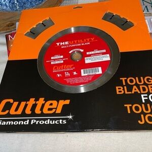 Cutter Diamond Products The utility 14In. Multi Purpose Blade New in Box‎